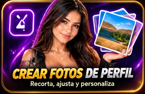 Herramienta para crear fotos de perfil